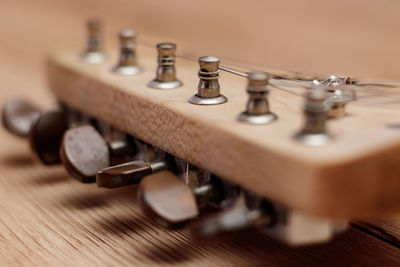 Close-up of guitar