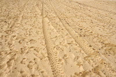 Full frame shot of sand