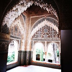 Interior of historic building