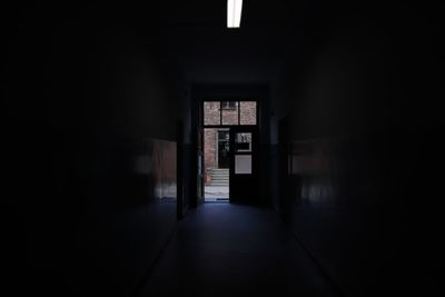 Corridor of building