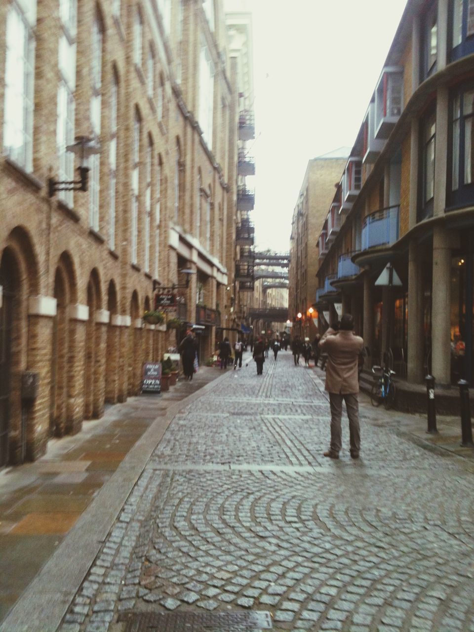 MAN WALKING ON STREET