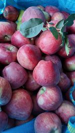 Full frame shot of apples