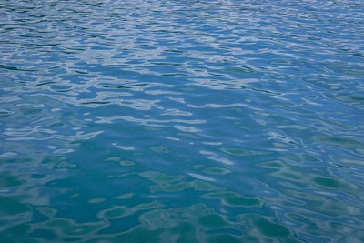 High angle view of swimming pool in sea