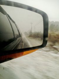 Train on railroad tracks