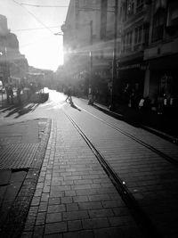 Street amidst buildings in city