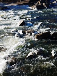 Scenic view of river