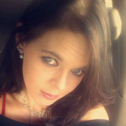 Close-up of beautiful young woman