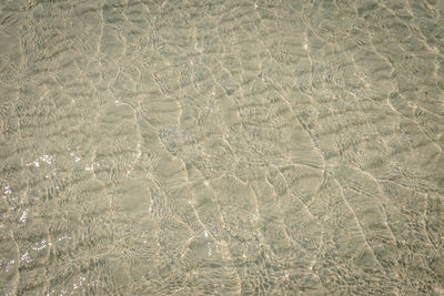 Full frame shot of rippled water