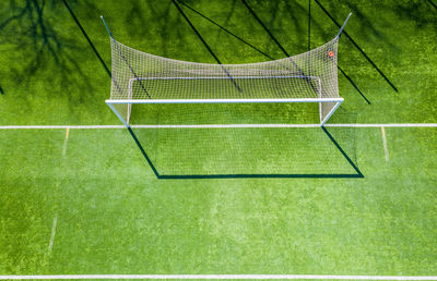 Close-up of basketball hoop