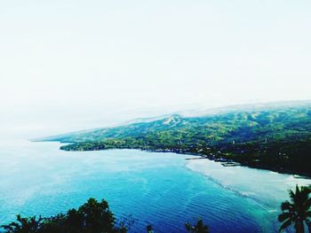 Scenic view of mountains