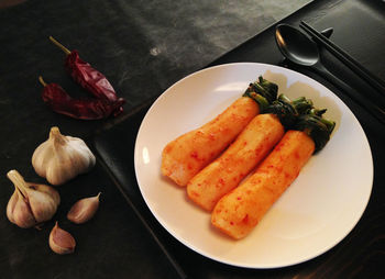 Close-up of food on plate