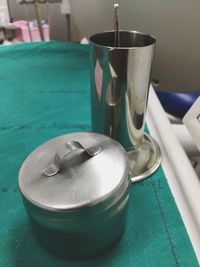 Close-up of drink on table