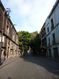 View of buildings along street