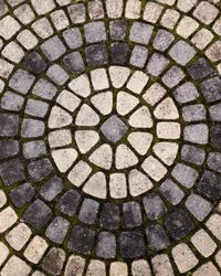 Full frame shot of cobblestone