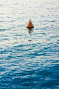 View of swimming in sea