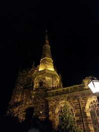 Low angle view of church