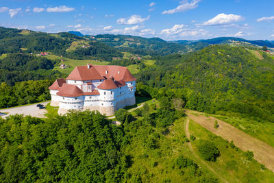 Veliki tabor castle in rural croatia
