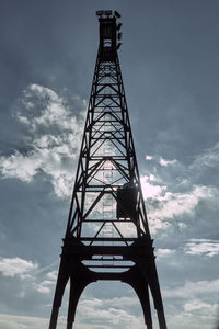 Low angle view of built structure against sky