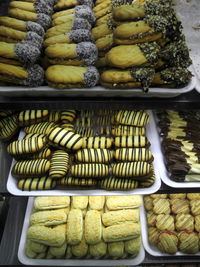 Full frame shot of vegetables for sale