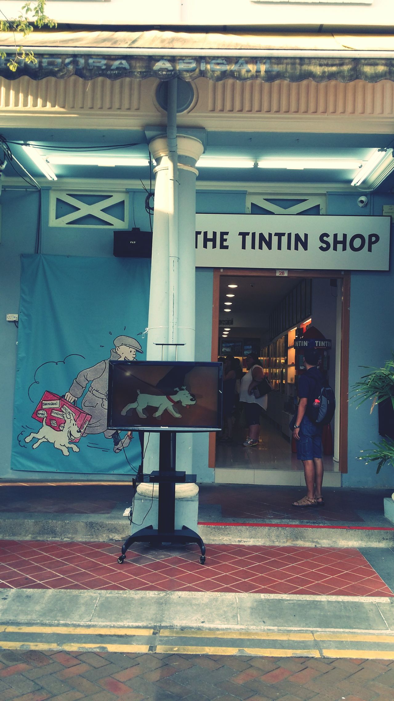 The tintin shop