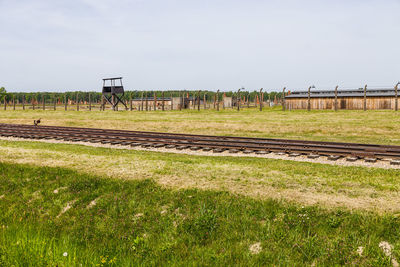 Auschwitz-birkenau concentration camp. holocaust memorial. oswiecim, poland, 16 may 2022