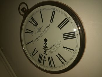 Close-up of clock