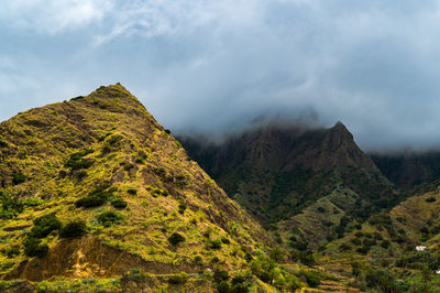 La gomera canary islands mountain view