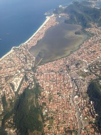 Aerial view of landscape