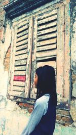 Full length of man on floor