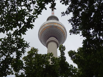 Low angle view of building against sky