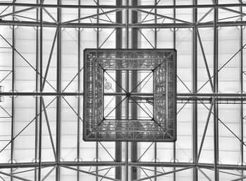Full frame shot of metal structure