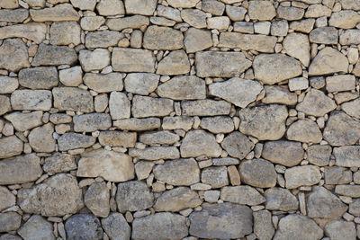 Close-up of stone cobblestone