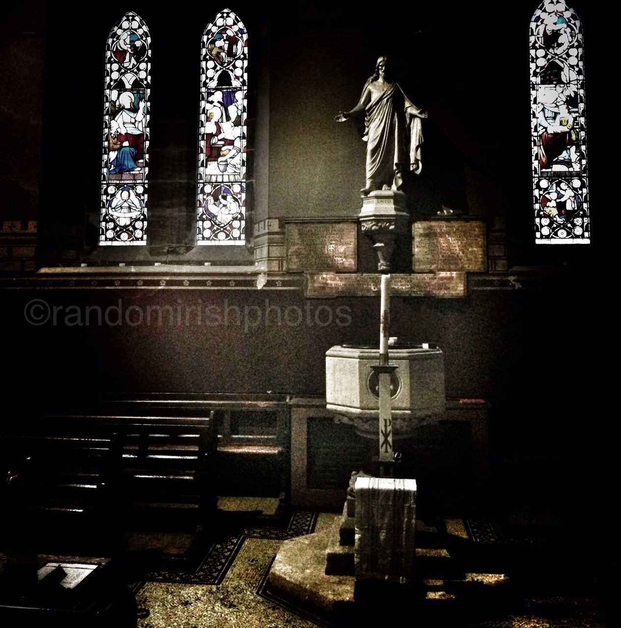 indoors, text, religion, communication, spirituality, old, place of worship, western script, illuminated, no people, night, old-fashioned, the past, non-western script, built structure, memories, retro styled, architecture, history