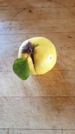 High angle view of fruit on table