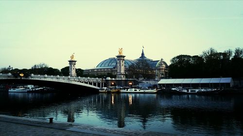 Bridge over river