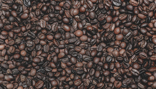 Full frame shot of coffee beans