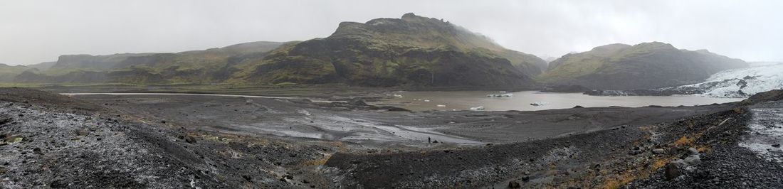 Panoramic view of landscape against sky