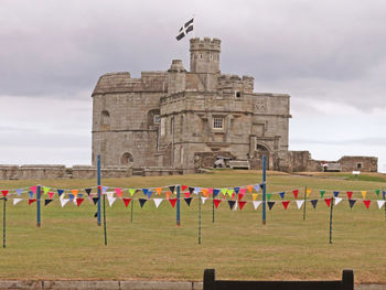 Fort against sky