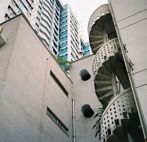 Low angle view of modern office building