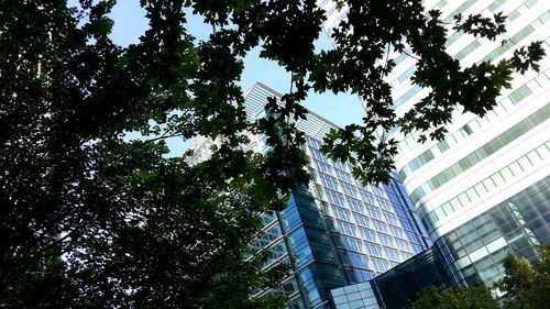 Low angle view of building against sky