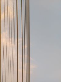 Low angle view of modern building against sky