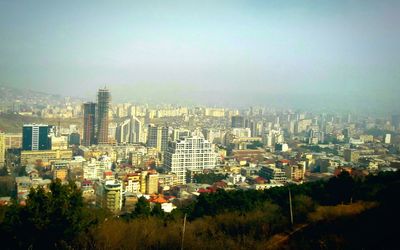 Cityscape against sky