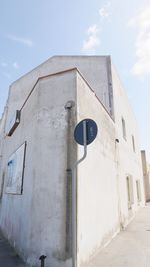 Low angle view of building against sky