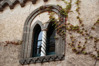 Low angle view of old building