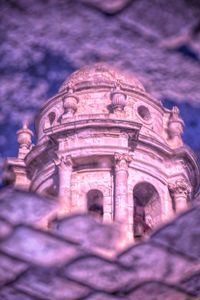 Low angle view of historical building