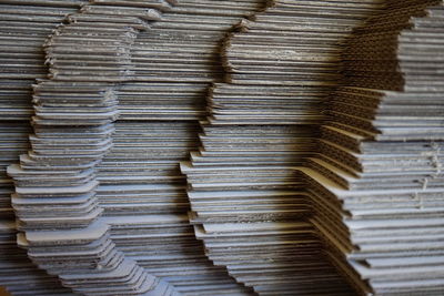 Full frame shot of papers