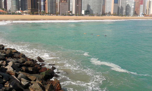 Scenic view of sea