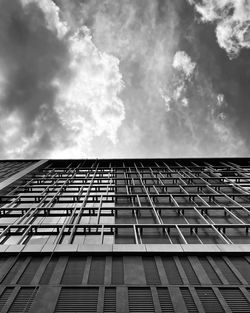 Low angle view of building against sky