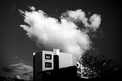 Panoramic view of building against sky