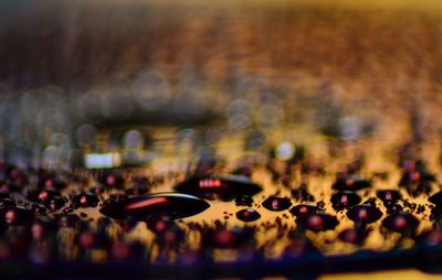 Full frame shot of multi colored pencils on table